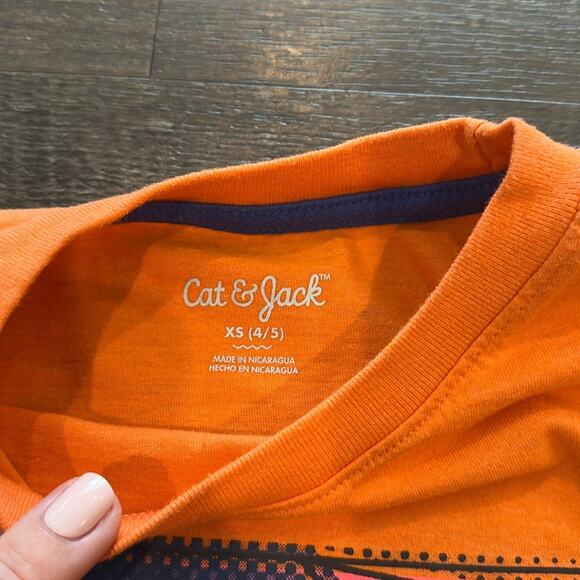 Cat & Jack BUNDLE (4) Boy’s XS 4/5 T-Shirts - Picture 13 of 14